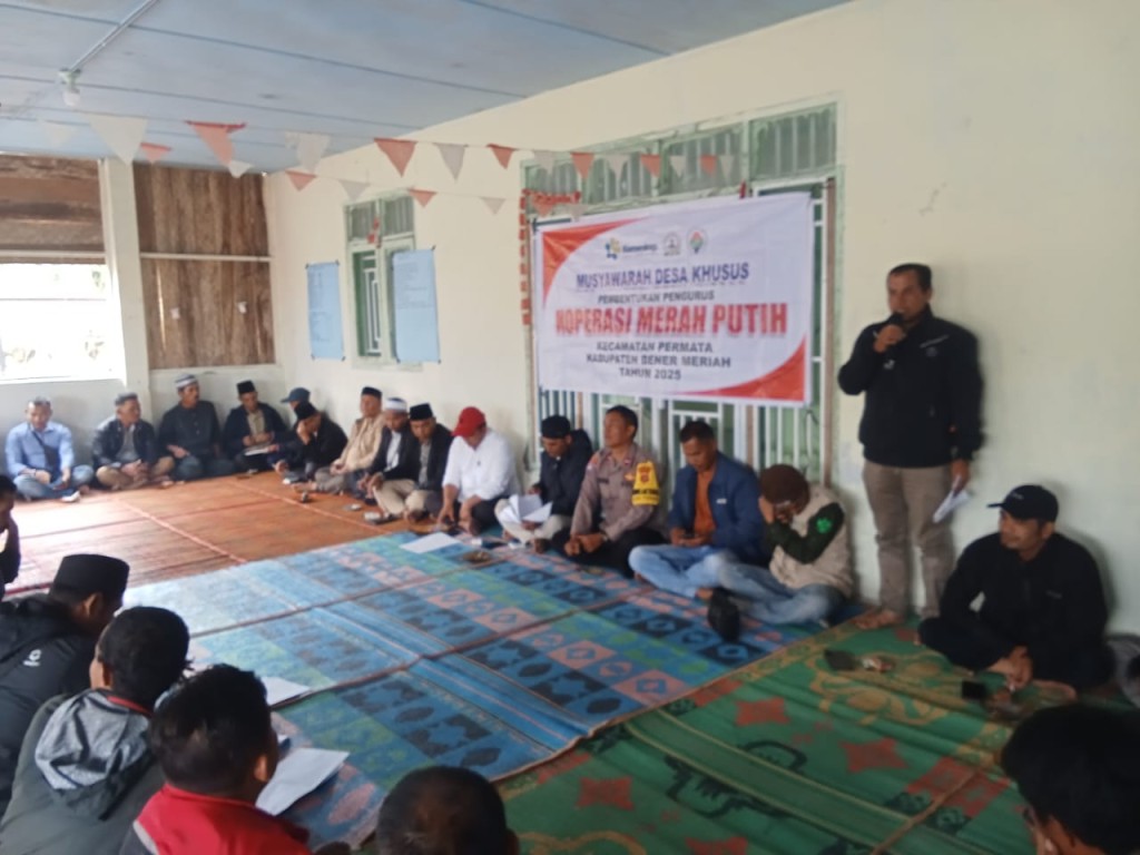 Musyawarah Khusus Koperasi Merah Putih